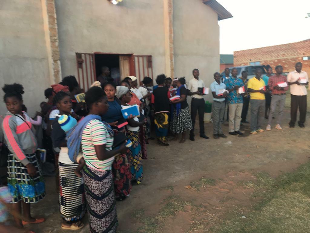 New Materials Being Given To Believers In Zambia